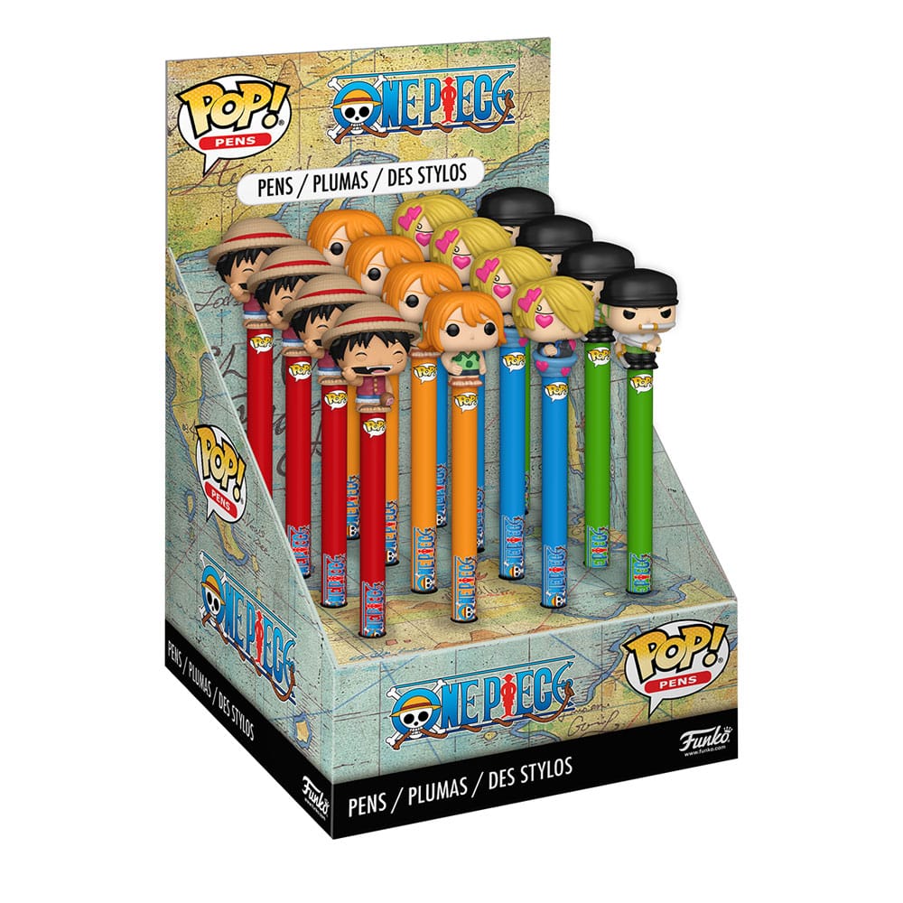 One Piece POP! Homewares Kugelschreiber mit Topper Display (16) Image 1