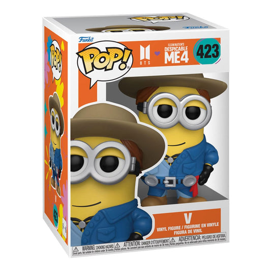 Minions x BTS POP! Rocks Vinyl Figur V 9 cm Image 2