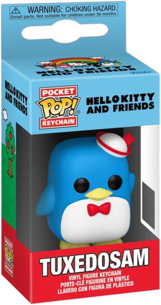 Sanrio POP! Vinyl Schlüsselanhänger 4 cm Tuxedosam Display (12) Image