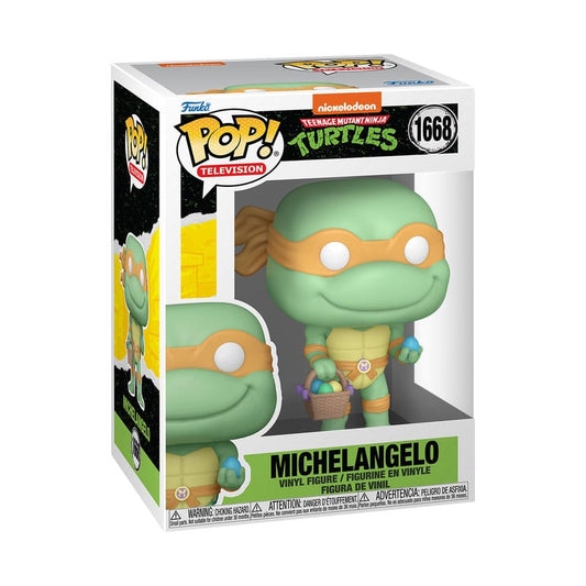 Teenage Mutant Ninja Turtles POP! Vinyl Figur Easter 2025 Michelangelo 9 cm Image 2