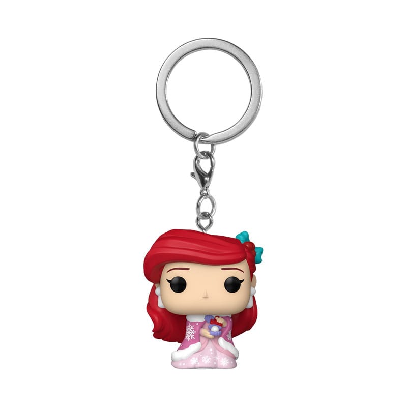 Disney Princess POP! Vinyl Schlüsselanhänger 4 cm Holiday Ariel Display (12) Image 1
