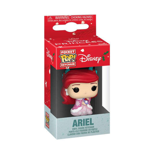 Disney Princess POP! Vinyl Schlüsselanhänger 4 cm Holiday Ariel Display (12) Image 2