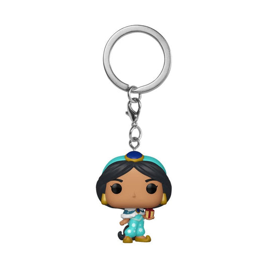 Disney Princess POP! Vinyl Schlüsselanhänger 4 cm Holiday Jasmine Display (12) Image 1