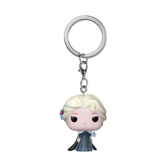 Disney Princess POP! Vinyl Schlüsselanhänger 4 cm Holiday Elsa Display (12) Image 1