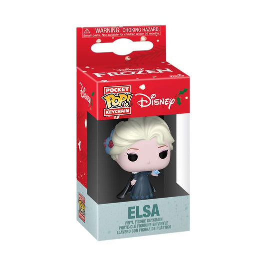 Disney Princess POP! Vinyl Schlüsselanhänger 4 cm Holiday Elsa Display (12) Image 2
