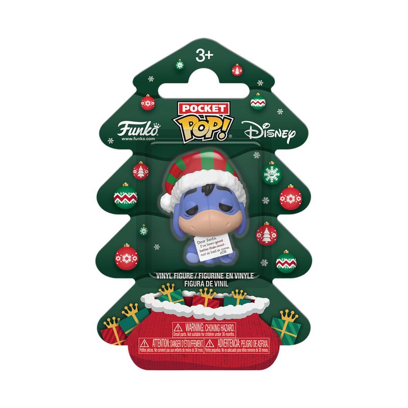 Winnie the Pooh Holiday 2025 Pocket POP! Vinyl Schlüsselanhänger Eeyore Tree Holiday Box 4 cm Image 2