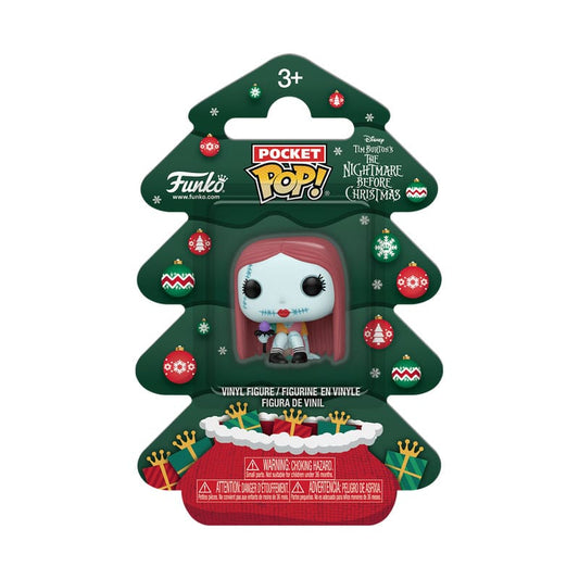 Nightmare before Christmas Holiday 2025 Pocket POP! Vinyl Schlüsselanhänger Sally Tree Holiday Box 4 cm Image 2