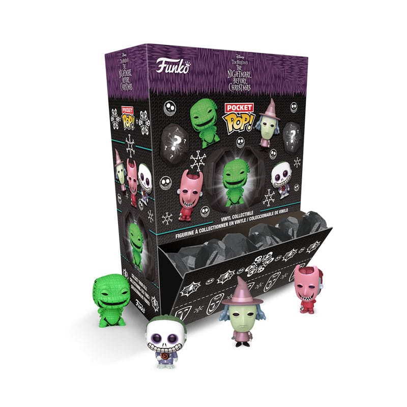 Nightmare before Christmas Pocket POP! Vinyl Figuren Coal 4 cm Display (12) Image 1