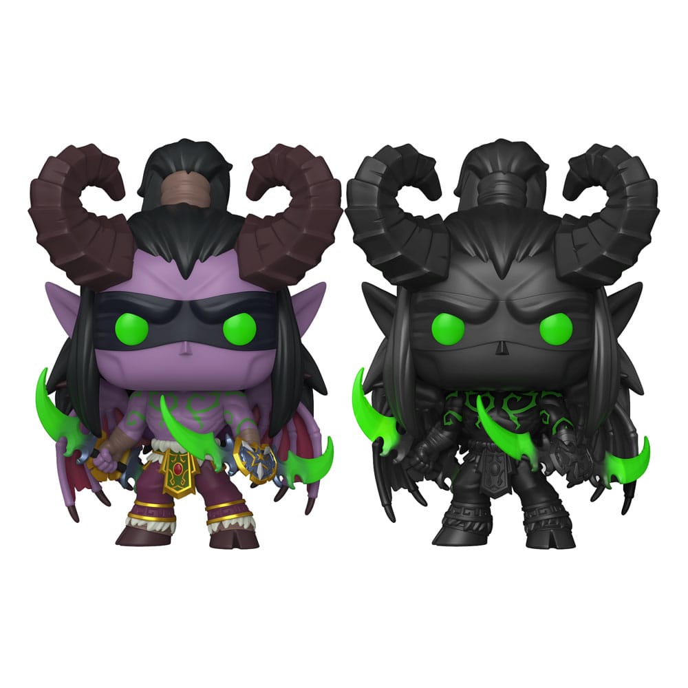 World of Warcraft POP! Games Vinyl Figur Illidan w/CH 9 cm Sortiment (6) Image 1