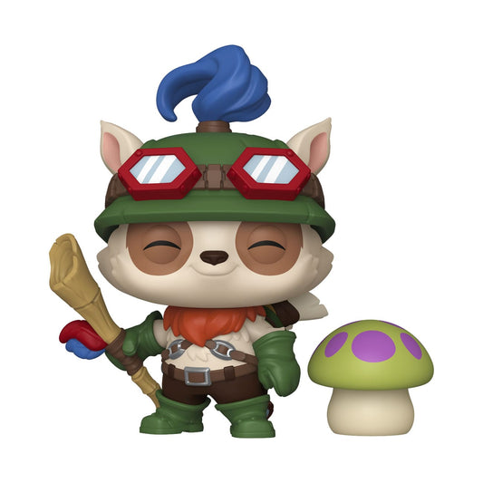 League of Legends POP!&Buddy Vinyl Figur Teemo w/Shroom 9 cm Image 1