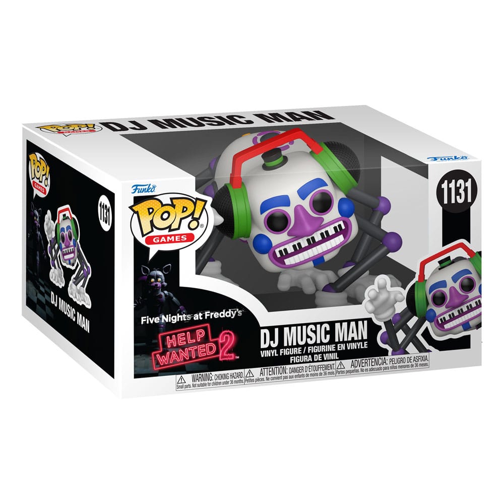 Five Nights at Freddy's: Help Wanted 2 POP! Premium Vinyl Figur DJ Music Man 9 cm Image 2