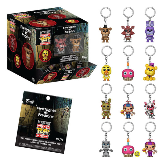 Five Nights at Freddy's POP! Vinyl Schlüsselanhänger 4 cm Classic Display (12) Image 1