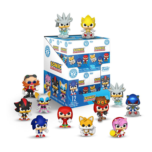 Sonic - The Hedgehog Mystery Minis Minifiguren PDQ 5 cm Display (12) Image 1