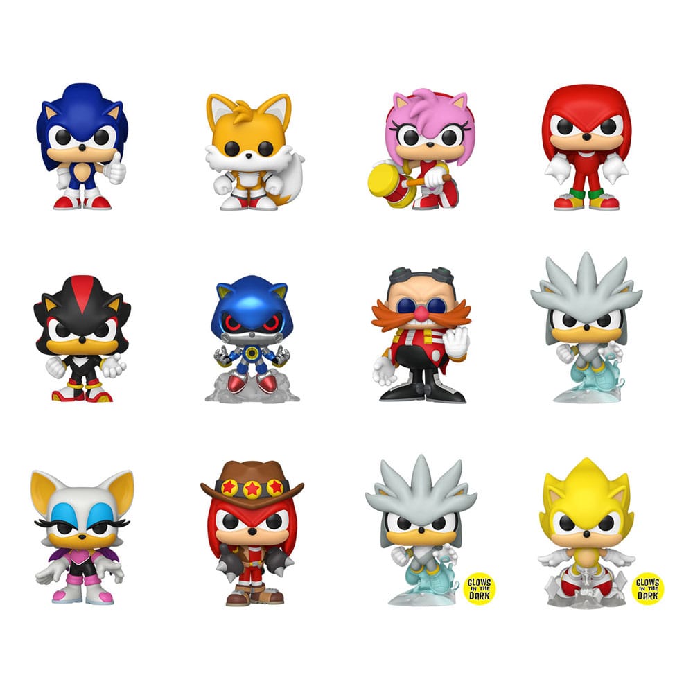 Sonic - The Hedgehog Mystery Minis Minifiguren PDQ 5 cm Display (12) Image 3