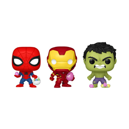 Marvel Pocket POP! Vinyl Figuren 3er-Pack Easter 4 cm Image 1