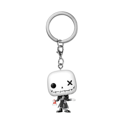 Nightmare before Christmas POP! Vinyl Schlüsselanhänger 4 cm Patchwork - Jack Display (12) Image 1