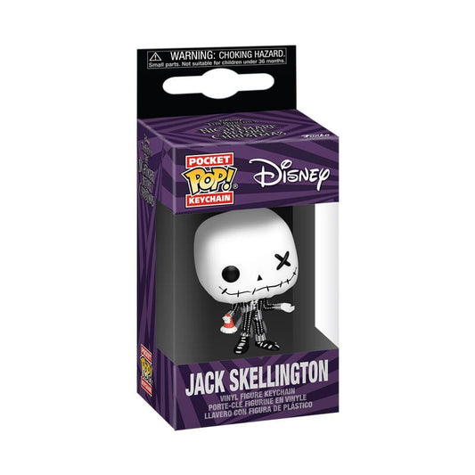 Nightmare before Christmas POP! Vinyl Schlüsselanhänger 4 cm Patchwork - Jack Display (12) Image 2