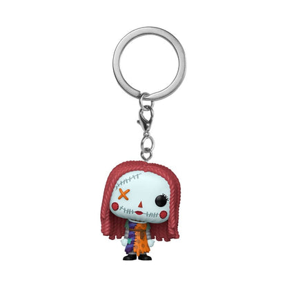 Nightmare before Christmas POP! Vinyl Schlüsselanhänger 4 cm Patchwork - Sally Display (12) Image 1