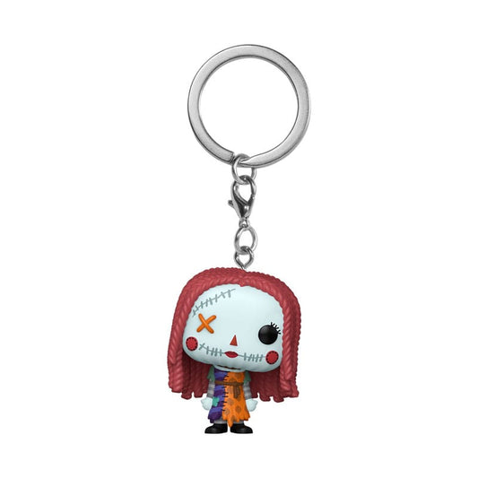 Nightmare before Christmas POP! Vinyl Schlüsselanhänger 4 cm Patchwork - Sally Display (12) Image 1