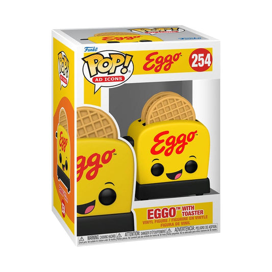 Kellogg's POP! Ad Icons Vinyl Figur Eggo w/ Toaster 9 cm Image 2