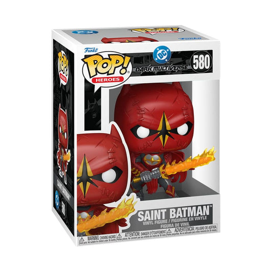 DC Dark Multiverse POP! Heroes Vinyl Figuren Saint Batman 9 cm Image 2