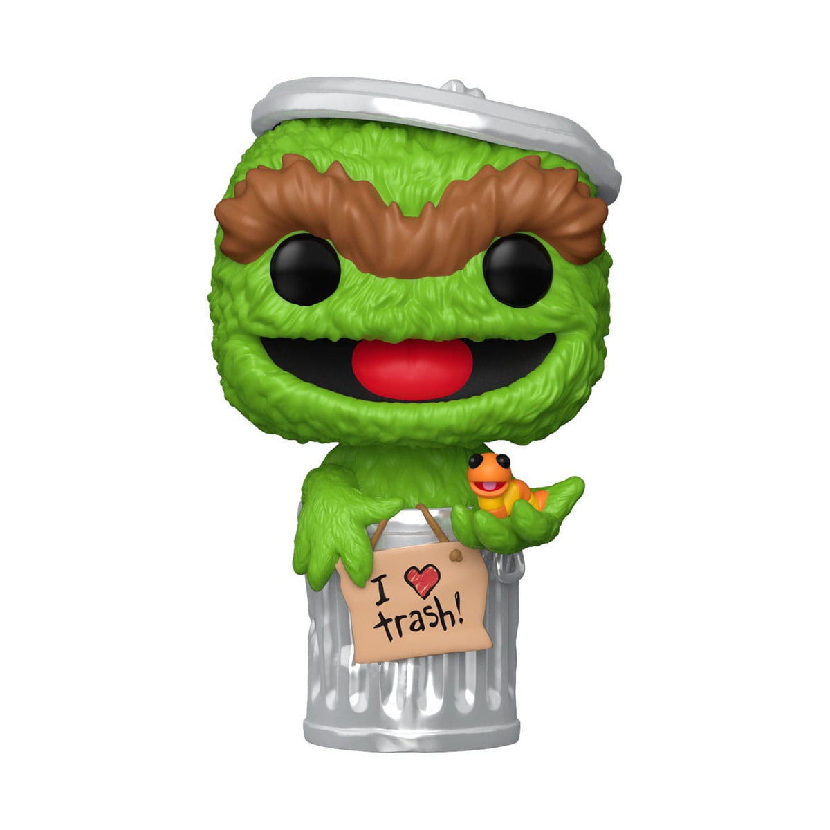 Sesamstraße POP! TV Vinyl Figur Oscar the Grouch 9 cm Image 1
