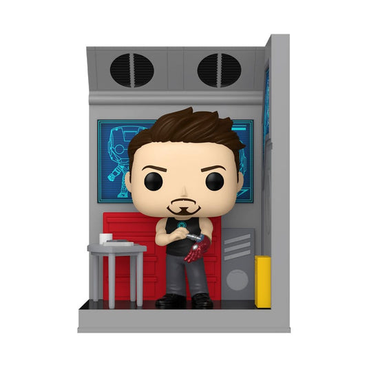 Marvel POP! Nooks Vinyl Figur Tony's Garage 9 cm Image 1