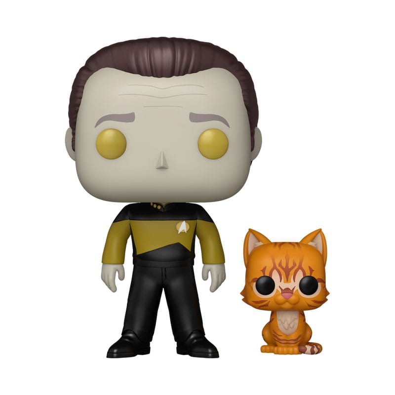 Star Trek POP!&Buddy TV Vinyl Figur STNXTGen- Data w/spot 9 cm Image 1