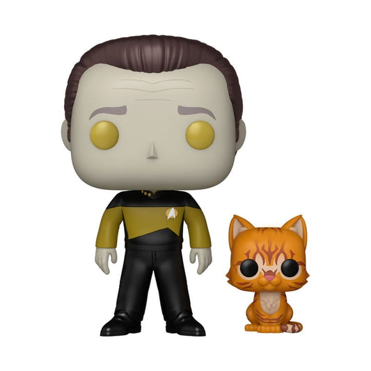 Star Trek POP!&Buddy TV Vinyl Figur STNXTGen- Data w/spot 9 cm Image 1