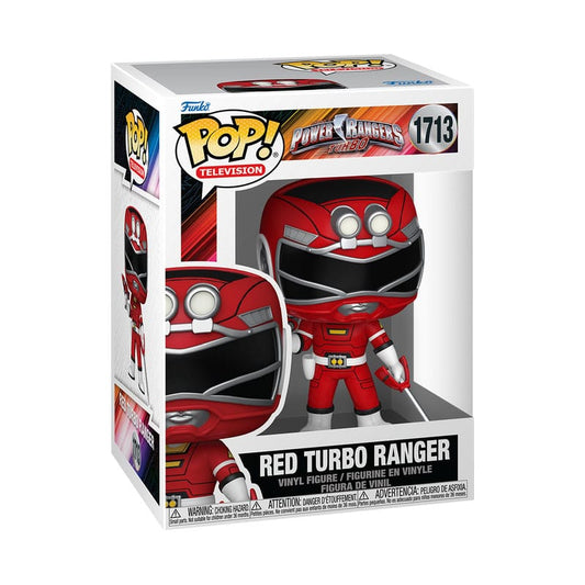 Power Rangers Generations (Tommy) POP! Movies Vinyl Figuren Turbo - Red Ranger 9 cm Image 2