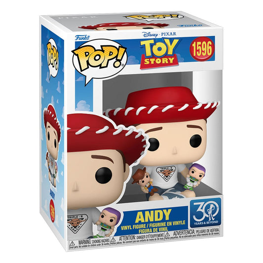 Toy Story POP! Disney Vinyl Figuren Andy (30th Anniversary) 9 cm Image 2