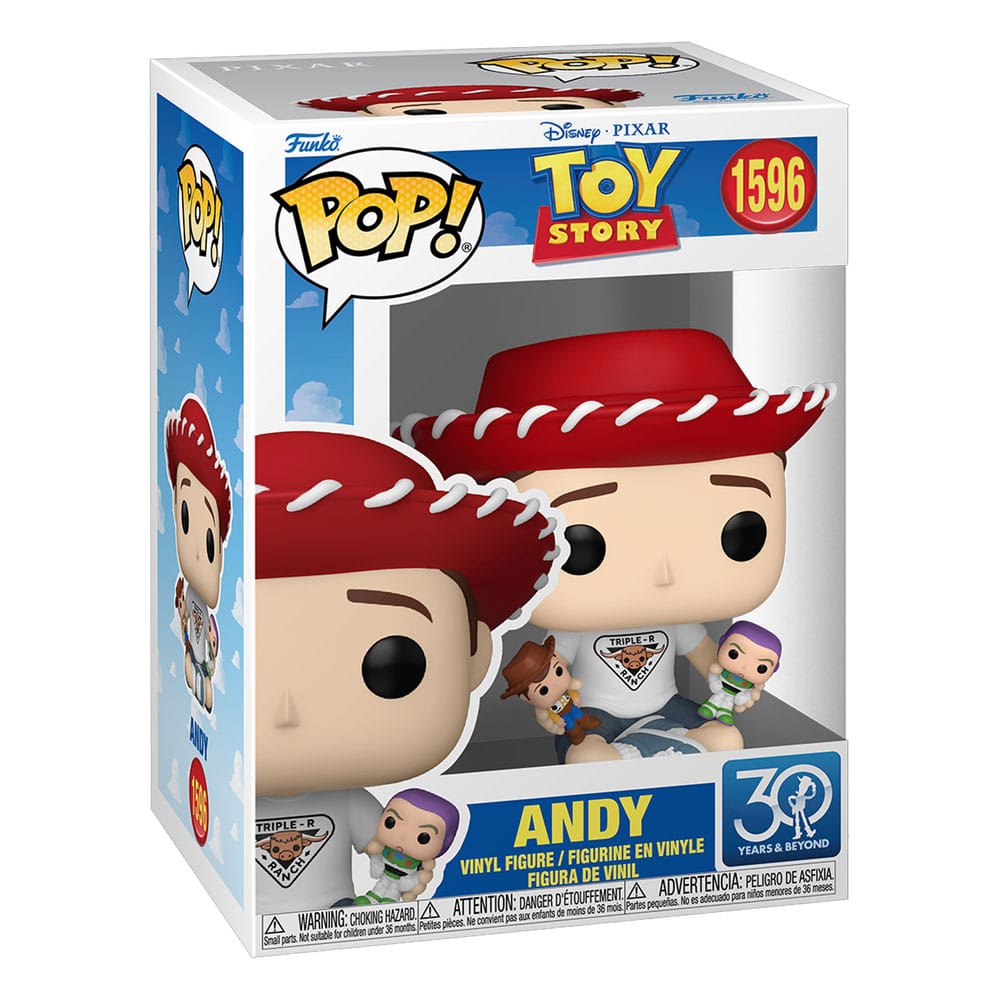 Toy Story POP! Disney Vinyl Figuren Andy (30th Anniversary) 9 cm Image 2