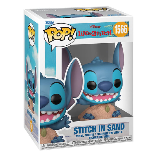 Lilo & Stitch POP! Vinyl Figur Stitch in Sand 9 cm Image 2
