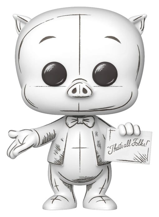 Looney Tunes POP! Animation Vinyl Figur Porky Pig? 9 cm Image 1