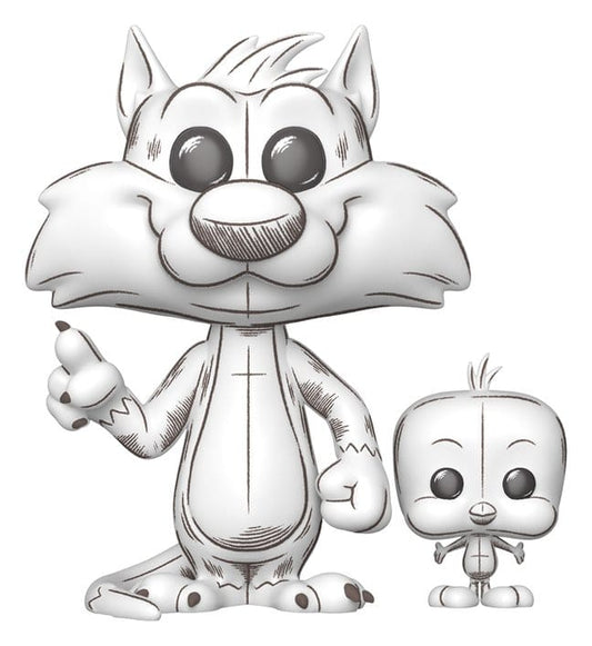 Looney Tunes POP!&Buddy Animation Vinyl Figur Sylvester&Tweety 9 cm Image 1