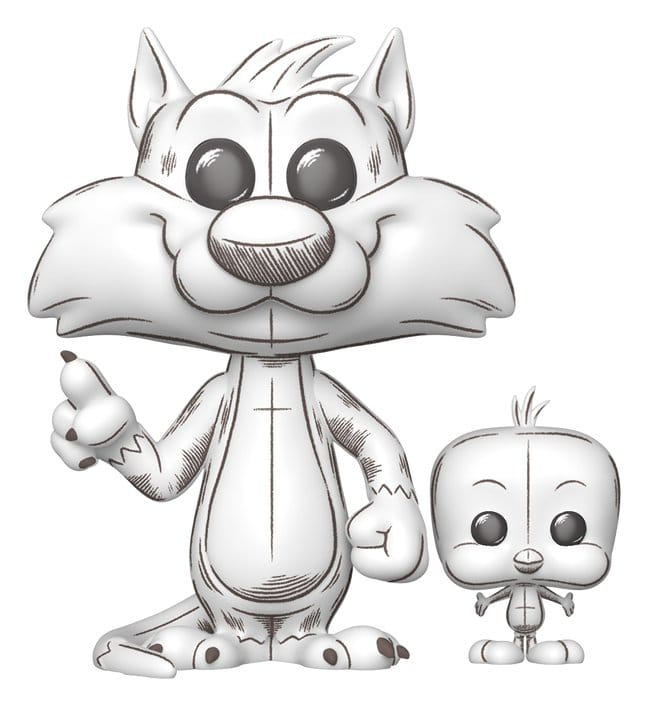 Looney Tunes POP!&Buddy Animation Vinyl Figur Sylvester&Tweety 9 cm Image 1