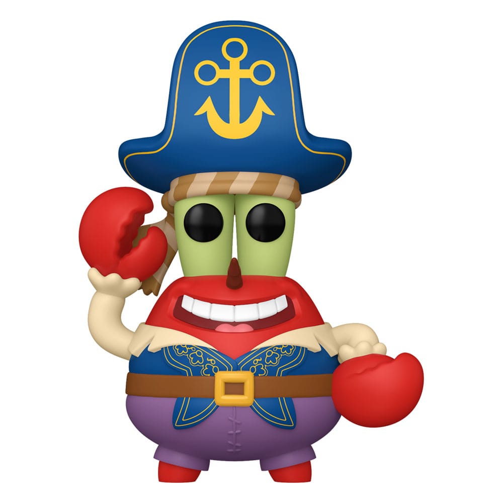 SpongeBob Schwammkopf POP! Vinyl Figur Mr. Krabs (Pirate) 9 cm Image 1