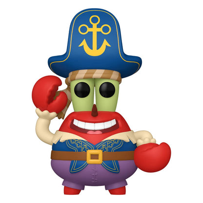 SpongeBob Schwammkopf POP! Vinyl Figur Mr. Krabs (Pirate) 9 cm Image 1