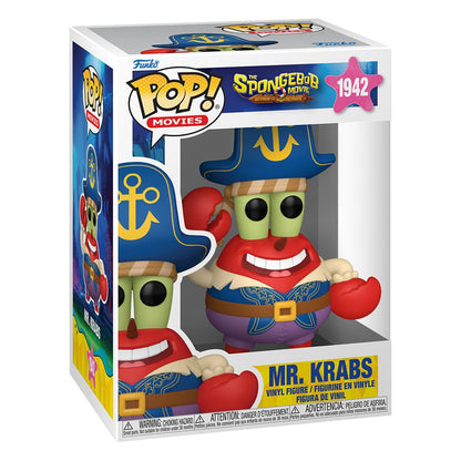SpongeBob Schwammkopf POP! Vinyl Figur Mr. Krabs (Pirate) 9 cm Image 2