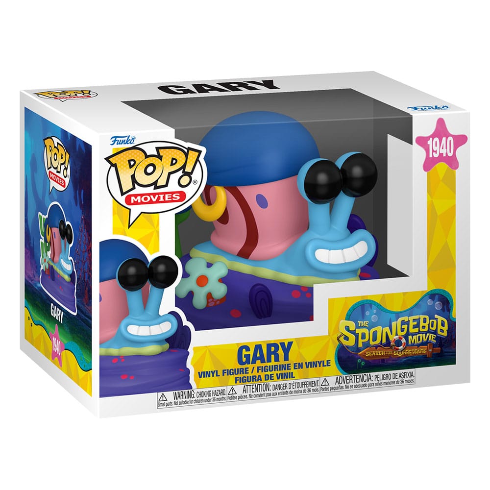 SpongeBob Schwammkopf POP! Vinyl Figur Gary (Pirate) 9 cm Image 2