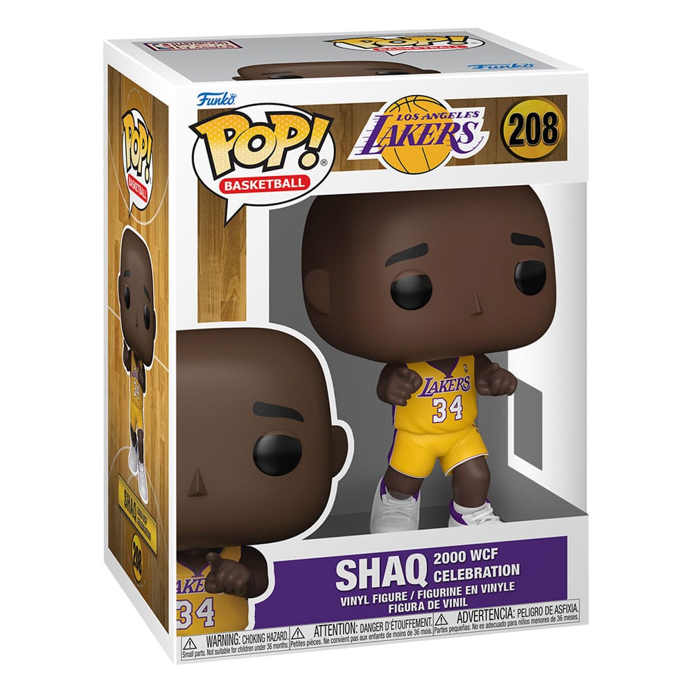 NBA Legends POP! Sports Vinyl Figur Lakers- Shaq('00 WCF Celebration) 9 cm Image 2