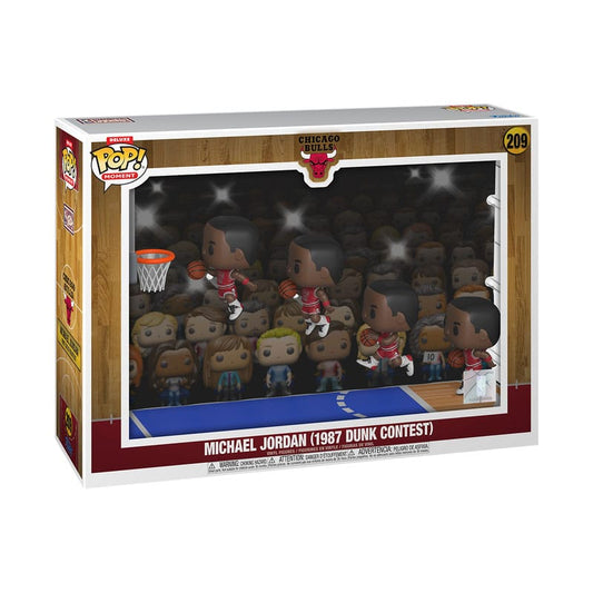 NBA POP Moments Deluxe Vinyl Figuren Bulls-MJ('87 Dunk Contest) 9 cm Image 2