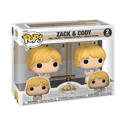 Hotel Zack & Cody POP! Television Vinyl Figuren 2er-Pack Zack & Cody 9 cm Image 2