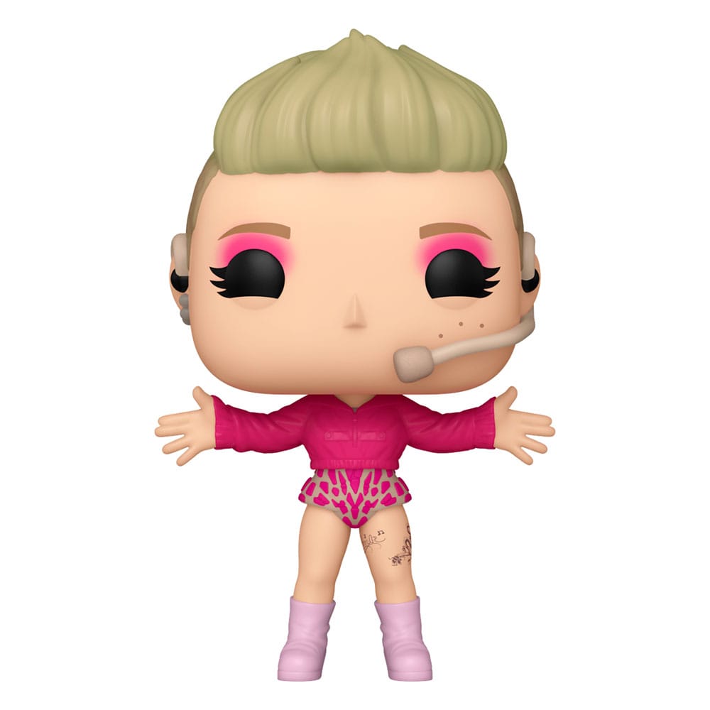 Pink POP! Rocks Vinyl Figur Trustfall Tour 9 cm Image 1