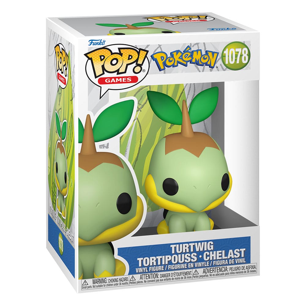 Pokémon POP! Games Vinyl Figur Turtwig 9 cm Image 2