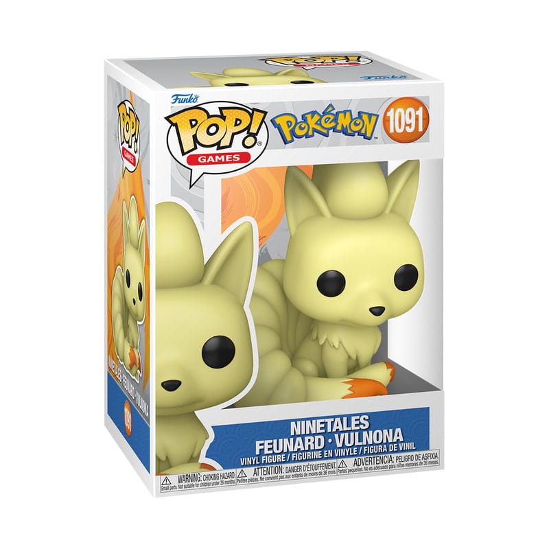 Pokemon POP! Games Vinyl Figur Ninetales 9 cm Image 2
