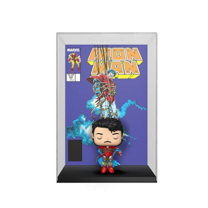 Marvel POP! Comic Cover Vinyl Figur IronMan'68 9 cm Image 1