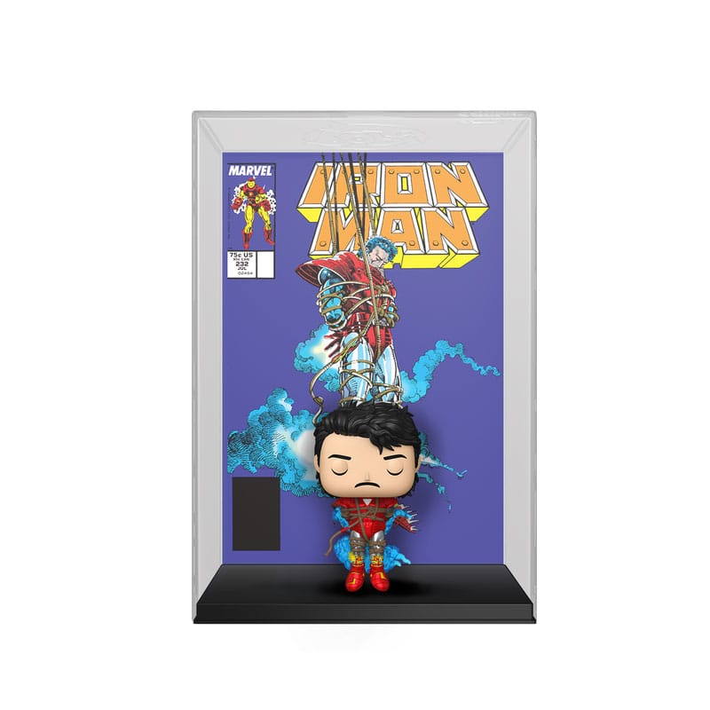 Marvel POP! Comic Cover Vinyl Figur IronMan'68 9 cm Image 1