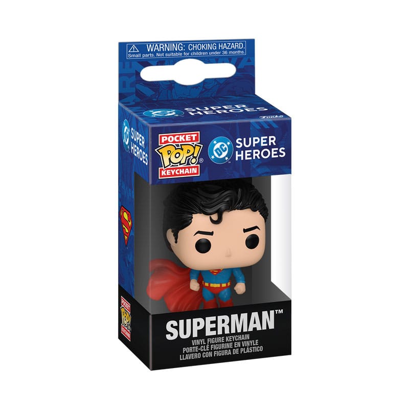 DC Comics POP! Vinyl Schlüsselanhänger 4 cm New Classics - Superman Display (12) Image 2