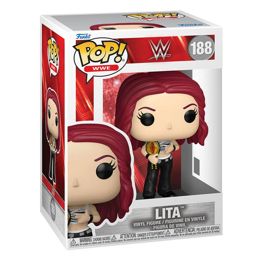 WWE POP! Vinyl Figur Lita with Championship Belt 9 cm Image 2